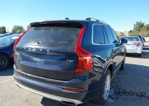 2016 Volvo Xc90 T6 Momentum из США, поврежденный, VIN YV4A22PK1G1037495